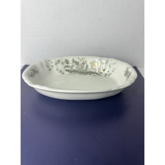 John Edwards Porcelaine de Terre Oval Serving Dish And Gravy Boat England - Picture 7 of 11